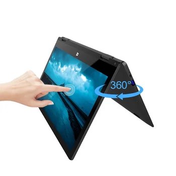 Pavisam jaunu 11.6 collu FHD touch touchscreen ekrāna klēpjdatoru jogas 360 grādu rotējoša 2 in 1 convertible N4120 8G 64G 1 TB mini klēpjdatoru