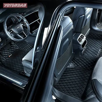 YOTONWAN 5D Custom Ādas Dimanta Auto Paklājs 100% Maserati Visi Modeļi GranTurismo Ghibli Levante Quattroporte Auto Piederumi