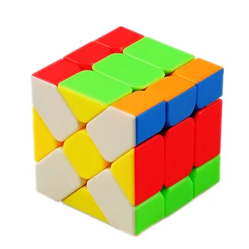Moyu Cubing Klasē Ātrumu Fisher Cube 3x3x3 Magic Cube Vienmērīgu Ātrumu Puzzle Izglītības Zēniem Rotaļlietas Dīvaini Formas Puzzle