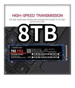 4TB 980 PRO PCIe 4.0 NVMe 4.0 M. 2 2280 1 tb 2 tb SSD Iekšējā Cietā Stāvoklī Cietā Diska Klēpjdatoru PS5 mlc augstas PC Datoru disco duro