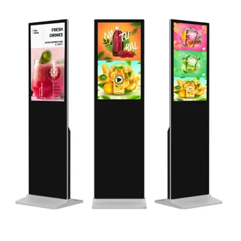 43 49 55 collu iekštelpu vertikālās Interaktīvu touch vaicājumu reklāma atskaņotājs Vertikālā Touch Vaicājumu Reklāmas Mašīna