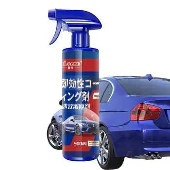3 In 1 Keramikas Pārklājums Spray Auto 500ml Keramikas Pārklājums Vasks Transportlīdzekļa Detalizējot Noņemšanas Auto Sāpju Aprūpe un Pulēšanas un Tīrīšanas līdzeklis