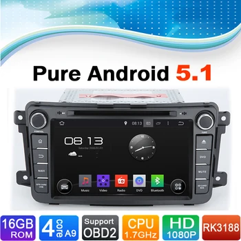 Tīrs Android 5.1.1 Sistēmas Auto Radio Autoradio Automašīnas Mediju Sistēmu, Auto Stereo Priekš Mazda CX 9 2012