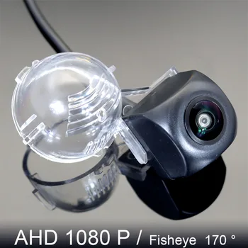 AHD 1080P 170° FishEye Transportlīdzekļu Atpakaļskata Backup Kameru Mitsubishi Space Star / Mirage 6 2012~2019 Hečbeks HD Nakts Redzamības