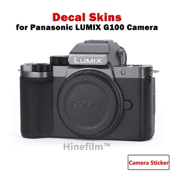 Decal Ādas G100 Skrāpējumiem Izturīgs Vinila Ietīšana Filmu par Panasonic LUMIX G100 Kamera Protector Anti-scratch Segtu Decal Uzlīmes