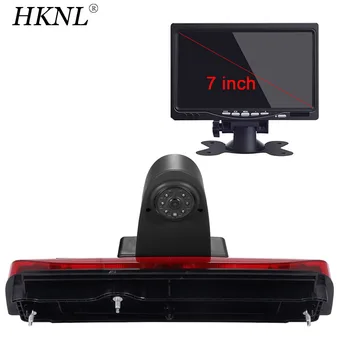 HKNL HD CCD Auto Atpakaļgaitas Kamera, Monitors, Spogulis Ford Transit Connect 2014-2017 Bremsleuchte MPV SUV Autobusu Kombi Bremžu Gaismas Mikroautobusiem