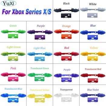 YuXi 1Set LB RB Bufera Pogu Galvenais virzītājs Mod Komplekts Vidū Bārs Xbox Sērijas X/S Game Controller Rezerves Daļas