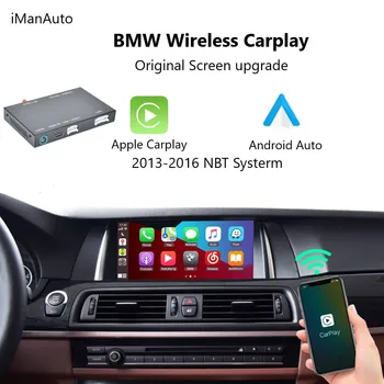 Bezvadu Apple Carplay Android Auto Saskarne BMW NBT 1 2 3 4 Series F20 F21 F22 F30 F31 F32 F33 F34 F36 Auto Accsesories