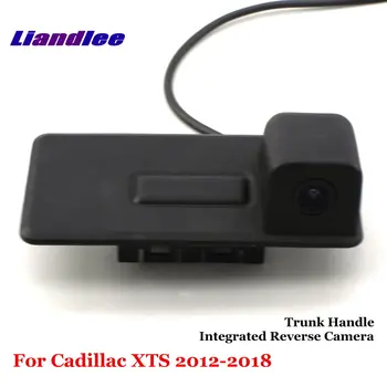 Par Cadillac XTS 2012-2018 Automašīnas Bagāžnieka Rokturi Atpakaļskata Kamera Reverss Autostāvvieta Aksesuāri Integrēta HD CCD RCA NTSC Dash Cam