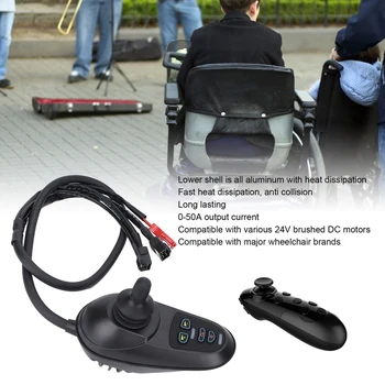 Universal Electric Ratiņkrēslu Kursorsviru Dual Kontrolieris Bezvadu Bluetooth Vadības Roktura