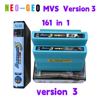 Versija V3 SNK 161 1 Multigame-kārtridžs Mātesplati par NEO GEO AES/MVS MV1B/MV1A/MV1FZ/MV1C/SuperGun Atjaunināts 2023