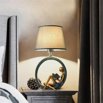 Vienkārši Modernās Guļamistabas, Galda Lampas, naktslampas Lasījumā Tabula, ņemot vērā Dzīvojamā Istaba Home Art Deco Galda Laternas, Naktsskapītis Lampas