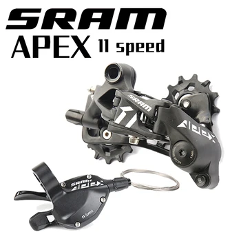 SRAM APEX 1 11 Ātrums Road Bike Groupset Izraisīt Pārslēdzēju & Aizmugurējo Pārslēdzēju Komplekts Ilgi Būrī uz Ceļa Dzīvoklis Bārs