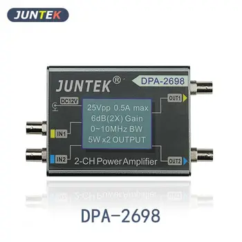DPA2698 maksimālais 25Vpp 0.5 0-10MHz funkciju signāla jauda pastiprinātāja sine vilnis kvadrātveida vilnis trīsstūris vilnis signāls