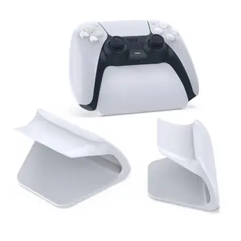 Wireless Spēļu Kontrolieri Statīva Turētājs PS5 Kontroles Atbalsta Kursorsviru Gamepad Displejs PS5 Piederumi Baltā Displejs Doks