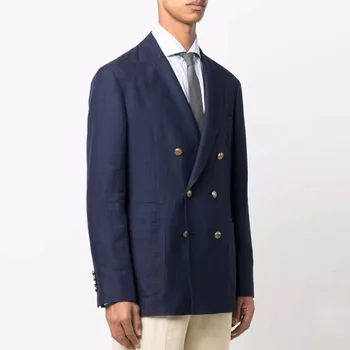 Lin3131-Uzvalks vīriešu uzvalku profesionāla biznesa uzvalks, kāzu izklaides