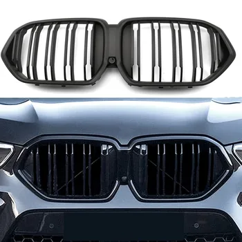 Jauku furnitūru ABS dubultā līstes Matt black automašīnu reste BMW X6 sērija G06 2020. GADĀ auto auto priekšējo resti