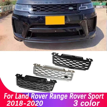 Land Rover Range Rover Sport 2018 2019 2020 2021 2022 Automašīnas Priekšējā Bufera Restes Centrs Paneļa Ārpuses Dizains Augšējā Grils