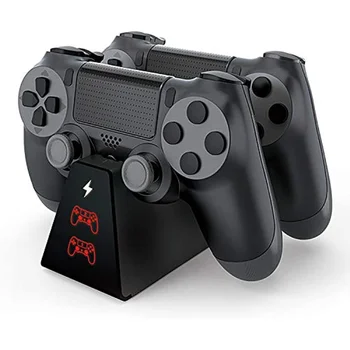 PS4 Kontrolieris Lādētāju, ADZ Kompakts PS4 Lādētāju Ar PS4 Kontrolieris Lādētāja Kabeli, Super Ātri PS4 Uzlādes Doks Playstation