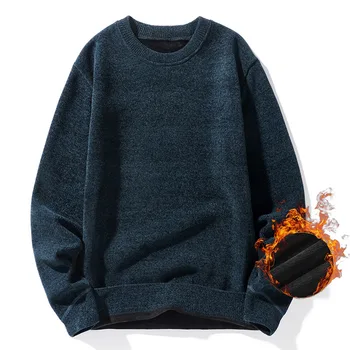 2023 Ziemas džemperis papildus karstā Japāņu stila modes vīrieši milzu 7XL augšu melns džemperis cietā hip hop, street wear