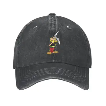 Jaunu Personalizēto Kokvilnas Asterixs Beisbola Cepure Vīriešiem, Sievietēm, Elpojošs Piedzīvojumu Obelixs Tētis Cepuri Sporta