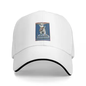 RĪKU Joslā Beisbola Cepure Vīriešiem, Sievietēm ģitārists Cat Veicot Rock Festival: Kaķu Mīļotājiem Regbijs Pludmales Anime Cilvēks Klp