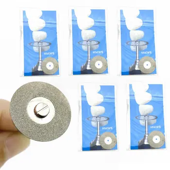 5gab Zobu Dimanta Disku Diski Double Sided Smiltis Griešanas Disku Rīku, Biezums 0.25 mm