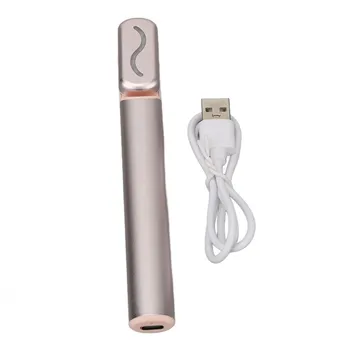 Elektriskā Acu Masāža Pildspalvu Viedo Sensoru Rose Gold 620nm Sarkanās LED Karstā Komprese Microcurrent Apsildāmi Acu Masāžas Nūjiņu USB