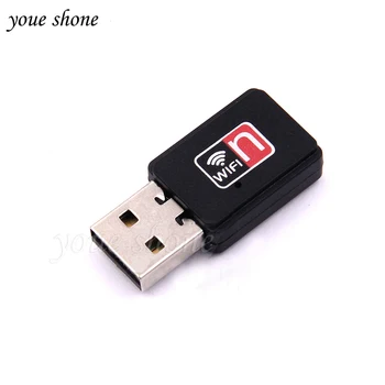 USB WiFi Bezvadu Tīkla Kartes 150Mbps 802.11 b/g/n USB 2.0 LAN Uztvērējs un Adapteri Portatīvo DATORU Macbook Win Xp/8 Mini Wifi Dongle