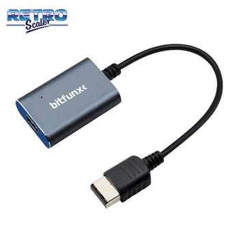 Bitfunx Digitālā HDMI-saderīgam Adapteri Video un Audio Kabeli, Kontaktdakšu un Spēlēt uz DC Dreamcast Spēli Konsole