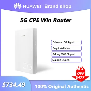 Atbloķēt Huawei 5G CPE Win Maršrutētāju H312-371 Āra WiFi Repeater VDI SA Tīkla Režīmos Signāla Pastiprinātājs Ar Sim Kartes Slots