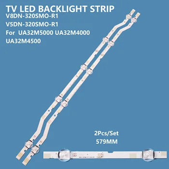 2gab/set LED Apgaismojums Sloksnes V5DN-320SM0-R1 V8DN-320SM0-R1 SH1.8 Bar Gaismas Samsung 32inch TV Piederumi Remonts