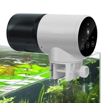 Automātiskās Zivju Pakārtotā Digitālo Tank Akvārija Zivju Tvertnes, Aksesuāri, Elektriskās Plastmasas Taimeris Pakārtotā LED Displejs Barošana Dozatoru
