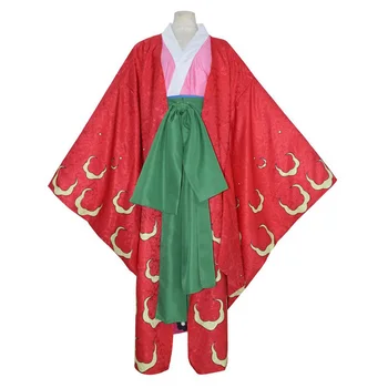 Viens Gabals Kozuki Hiyori Cosplay Kostīmu Kimono Tērpi Halloween Karnevāla Tērps