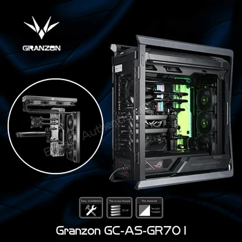 Granzon GC-KĀ-GR701 ASUS ROG GR701 HYPERION Distro Plates CPU+GPU Ūdens Dzesēšanas Risinājums-5V, ARGB SINHRONIZĀCIJA