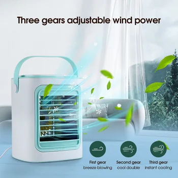 2023 Jaunu Bladeless ventilators spray USB Uzlādes Mājas Portatīvo Ventilators Modes Gaisa Cirkulāciju skaļu Ventilatoru