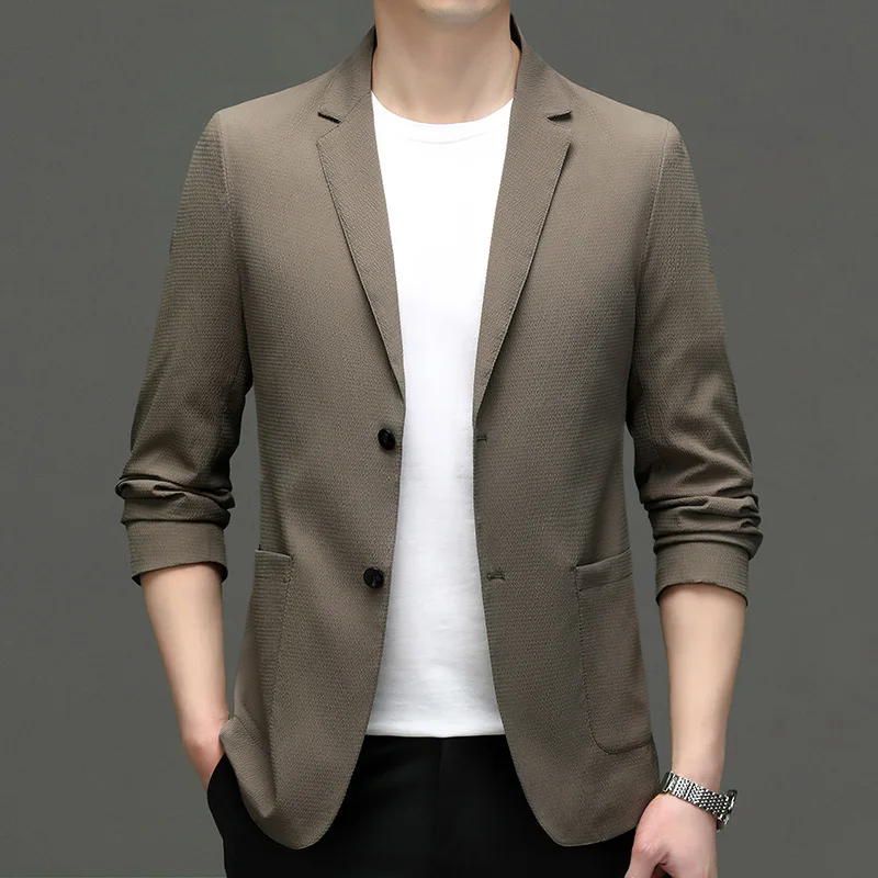 5036-2023 jaunu mazo uzvalks vīriešu korejiešu versiju slim uzvalks vīriešu jaunatnes uzvalks jaka