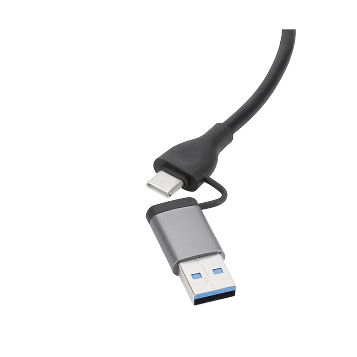6 in 1 USB 3.0 Tipa C Extender Hub dokstacija Multi USB Sadalītājs Adapteri USB 3.0 2.0 TF SD Lasītājs Slots