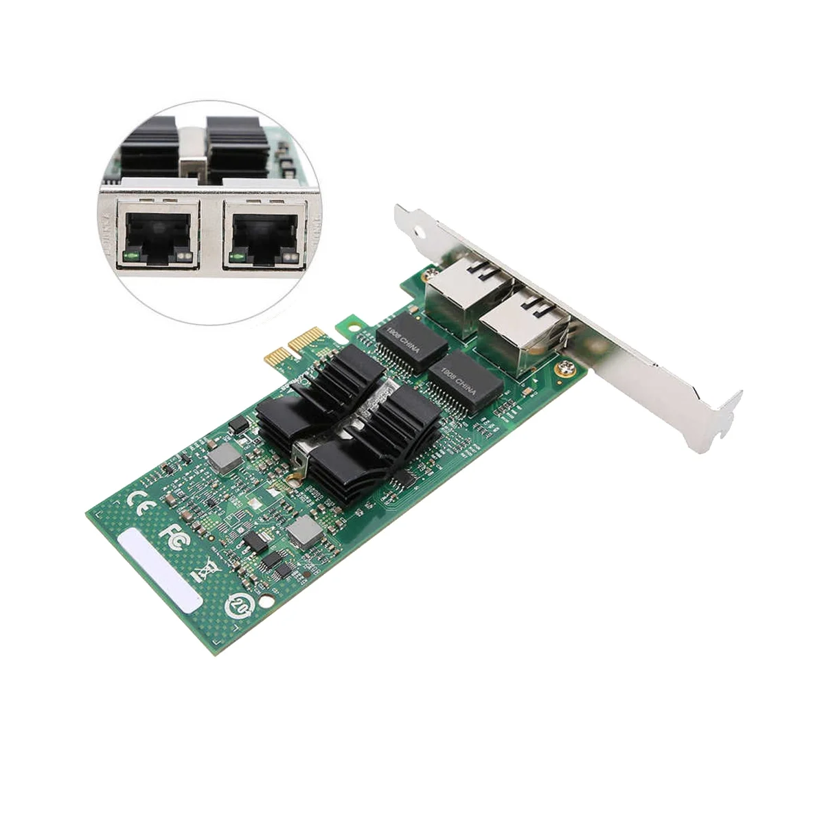 82576-T2 Dual Port Gigabit Tīkla Karte PCI-E Tīkla Kartes un Adapteri XP / WIN7 / WIN8 / WIN10