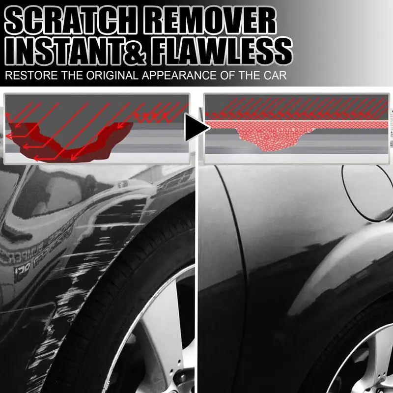 Auto Scratch Remonts Pulēšanas Pastas Maisījumu & Scratch Remover Auto Scratch Remonts Ielīmējiet Rada Dziļu Žilbinošu Spīdumu, Noņem