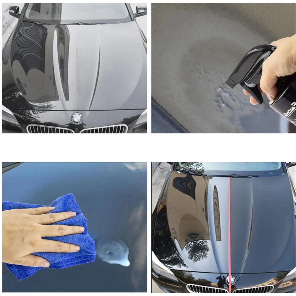 Keramika Automašīnām Laka 1275ML 10H Nano Liquid Glass Pārklājumu Kristāla Hidrofobās Ūdensizturīgs Pulēšana Krāsa, Cietība, Auto pulēšana