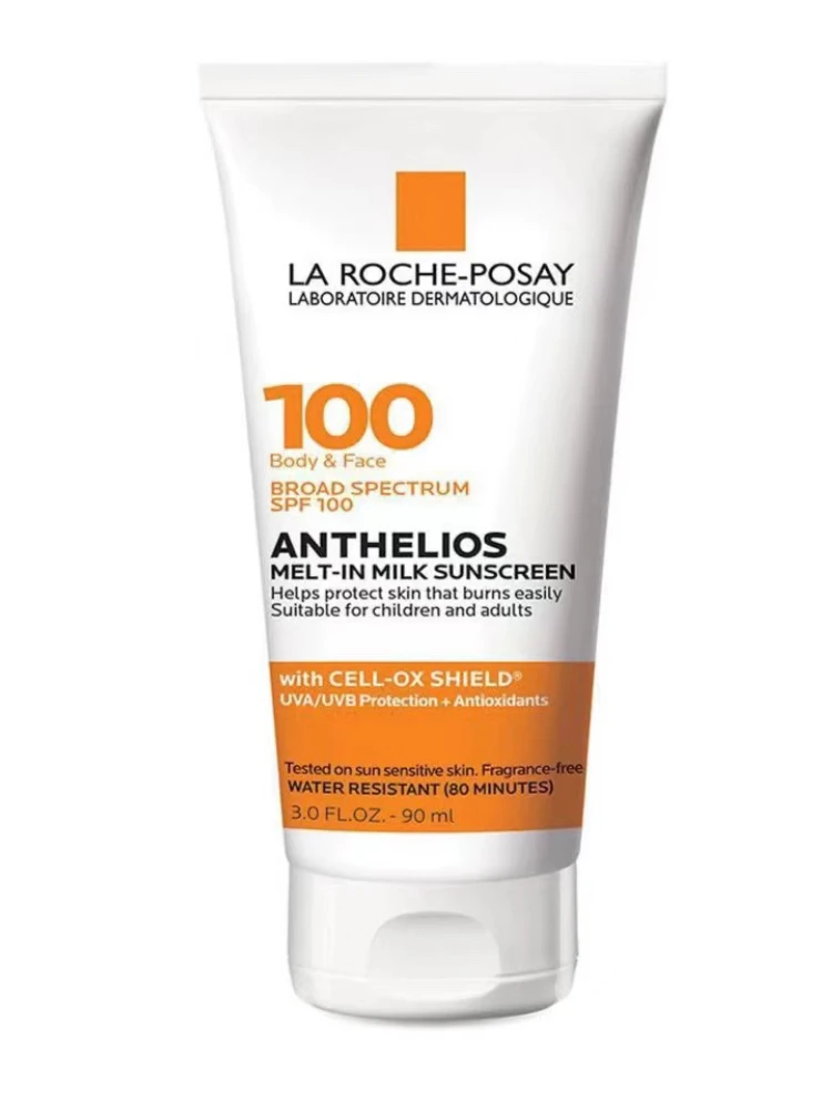 LA ROCHE-POSAY 90ML Sejas Sauļošanās Anthelios Ultra SPF100 Ķermeņa Sauļošanās Sweatproof Anti-Shine Šķidruma Anti-Nepilnību