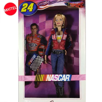 Sākotnējā Barbie Nascar Jeff Gordon 2006 Profesionālo Sacīkšu Simulācijas Lelles Cool Meitenēm Rotaļlietas Racing Apģērbs Kolektora Dāvanas