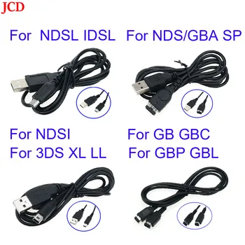 1gb USB Datu Lādētāja Uzlādes Strāvas Kabeļa Vadu Nintend DS Lite DSL NDSL Par NDSi 3DS Jauno 3DS XL LL NDS GBA SP GB, GBC GBL