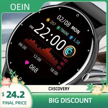 OEIN 2023 Jaunu Smart Skatīties Pilnu skārienjutīgo Ekrānu Sports Fitness Watch IP67 Waterproof Bluetooth Android, ios smartwatch