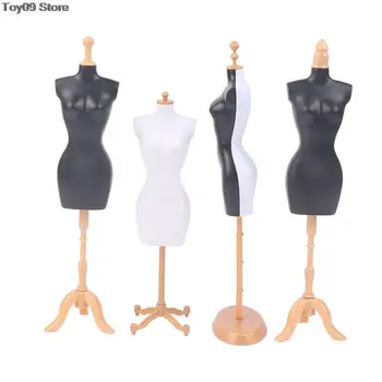 1PC Mini Drēbju Pakaramais Displeja Turētāja Atbalstu Leļļu Apģērbs Apģērbs Kleitu uz Manekena Modelis Stāv Namiņš Lelles Piederumu