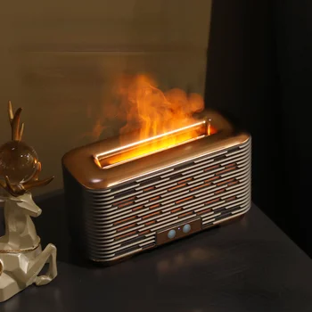 3D Mājas Liesmas Izkliedētājs USB Smaržas Mini Guļamistaba Gaisa gaisa mitrinātāju Aromātu Ultraskaņas Umidificador Liesmas gaisa mitrinātāju