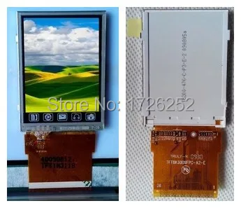 2,0 collu TFT LCD Ekrāns ar Touch Panel 8/16bit Interfeiss