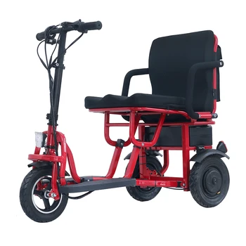 Ir 2021. Locīšanas Viegls Elektrisko Mobilitātes Motorollera Tricikls 48v 350w 10inch mini tricikls ar Invaliditāti, Senioriem