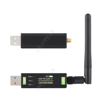 USB LoRa Datu pārraides Modulis SX1262 Risinājumam Piemērotu Datu Iegūšana Nozares / Lauksaimniecība
